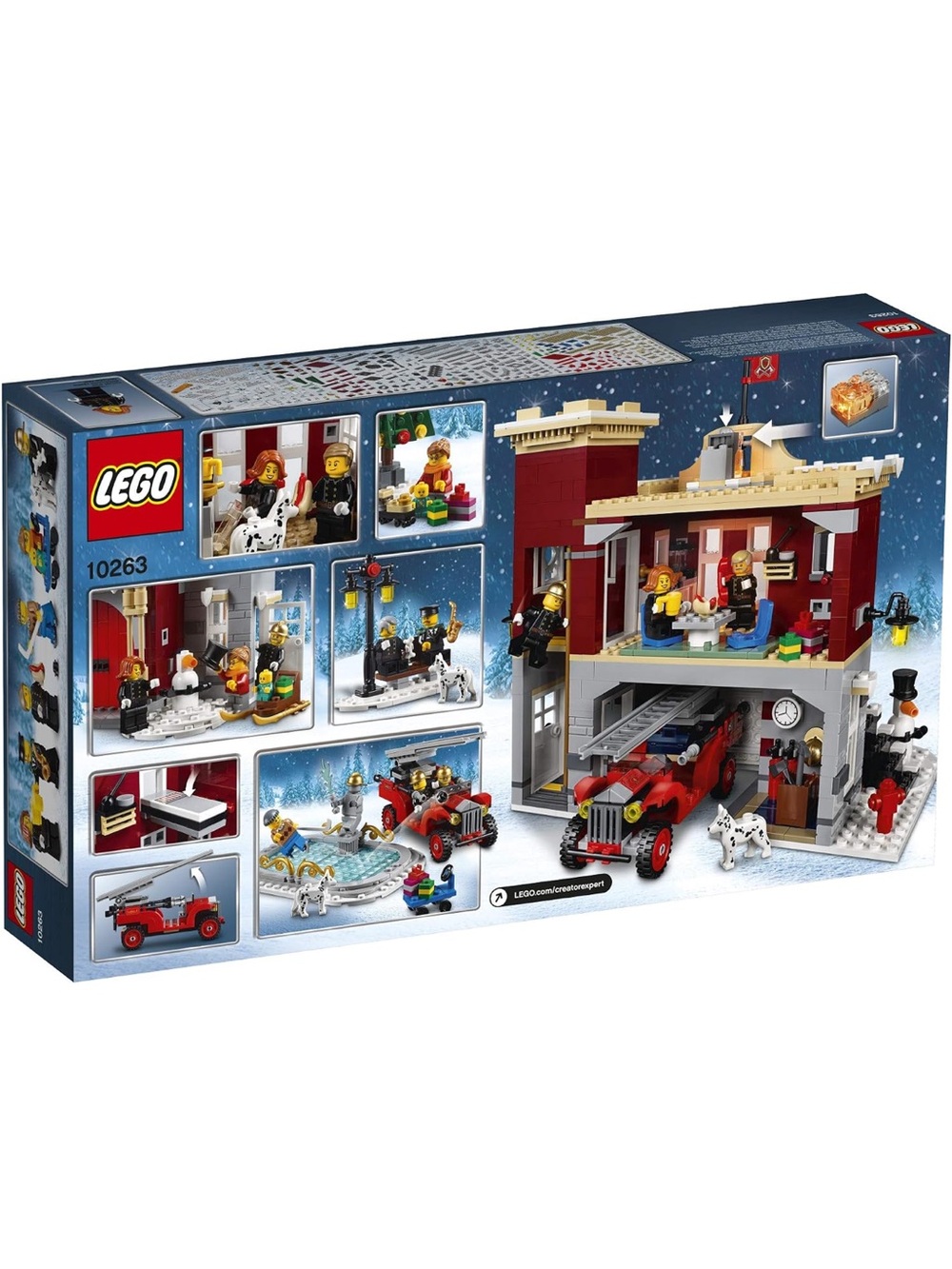 Lego Creator Winter Village Fire Station - Picture 2 of 6
